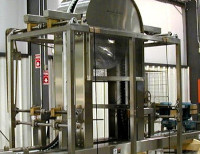 An Alliance Industrial Side-Grip Bottle Rinser An Alliance Industrial Side-Grip Bottle Rinser