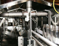 Steam Tunnel Steam Tunnel with glass jars